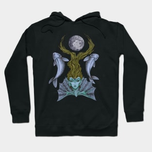 Mermaid color Hoodie